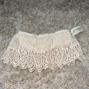 Crochet Bandeau Crop Top